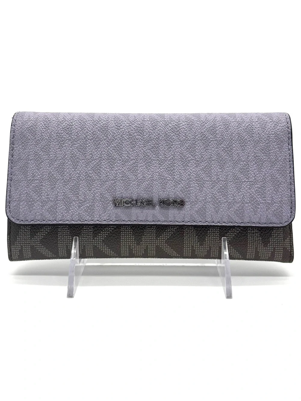 Michael Kors Large Jet Set Travel Trifold Wallet - Lilac